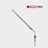 RTD41 flexible bayonet rtd 45 DEGREE BEND end bare wire
