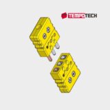 SCT Thermocouple Connector Standard Three Pin Plug Jack TEMPOTECH CONTROLS 2